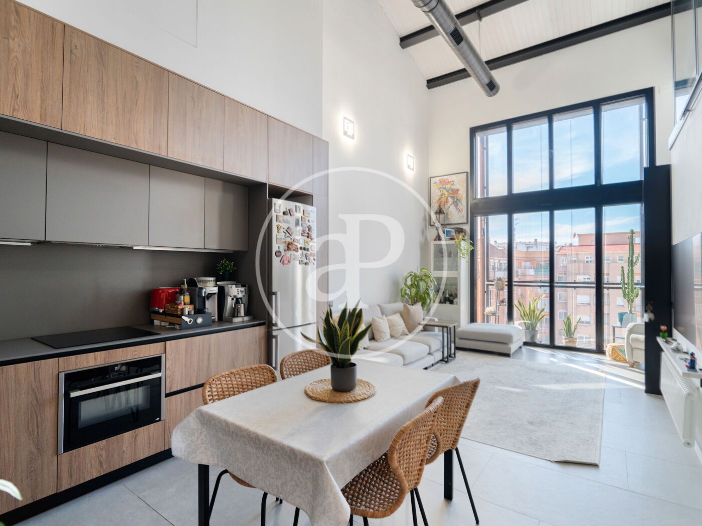 Sala d'estar de Pis en venda en  Barcelona Capital amb Aire condicionat, Calefacció i Traster