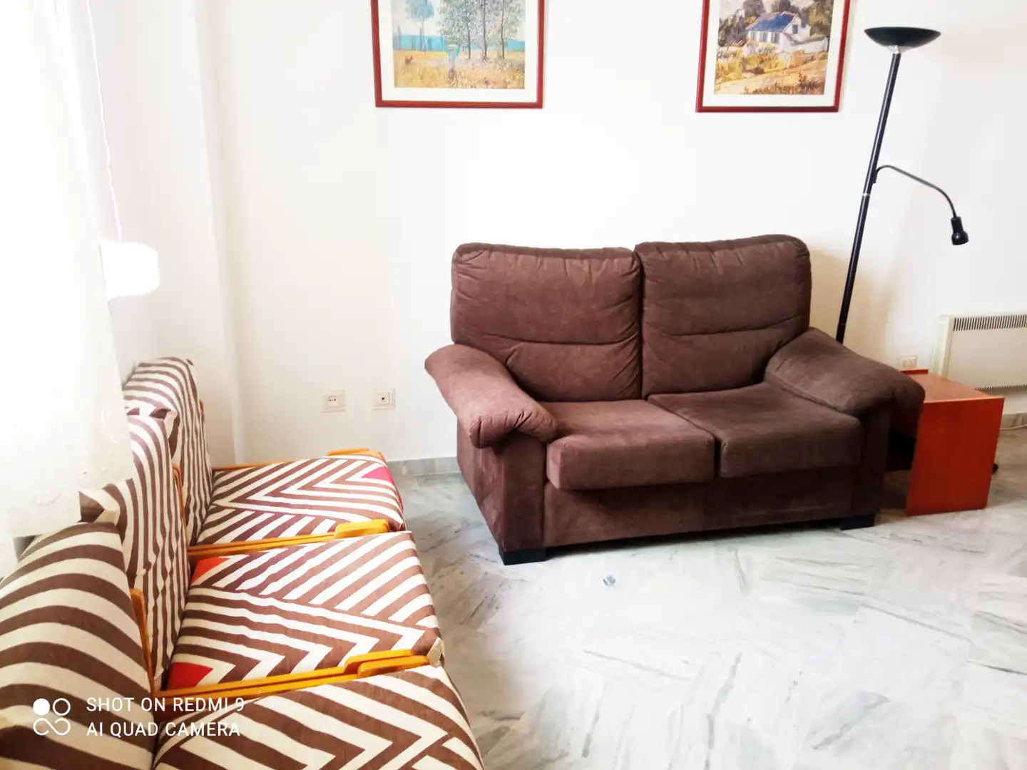 Sala d'estar de Dúplex de lloguer en Granada amb Calefacció, Moblat i Rentadora
