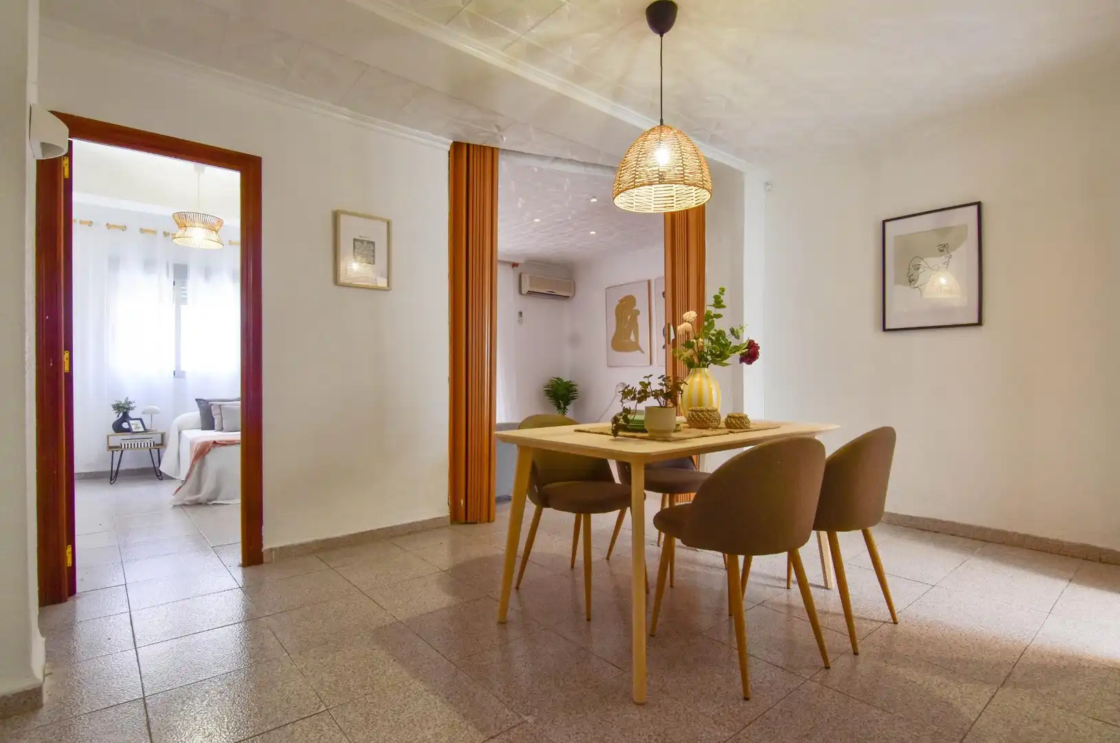 Dining room of Flat for sale in Puçol  with Air Conditioner, Terrace and Balcony