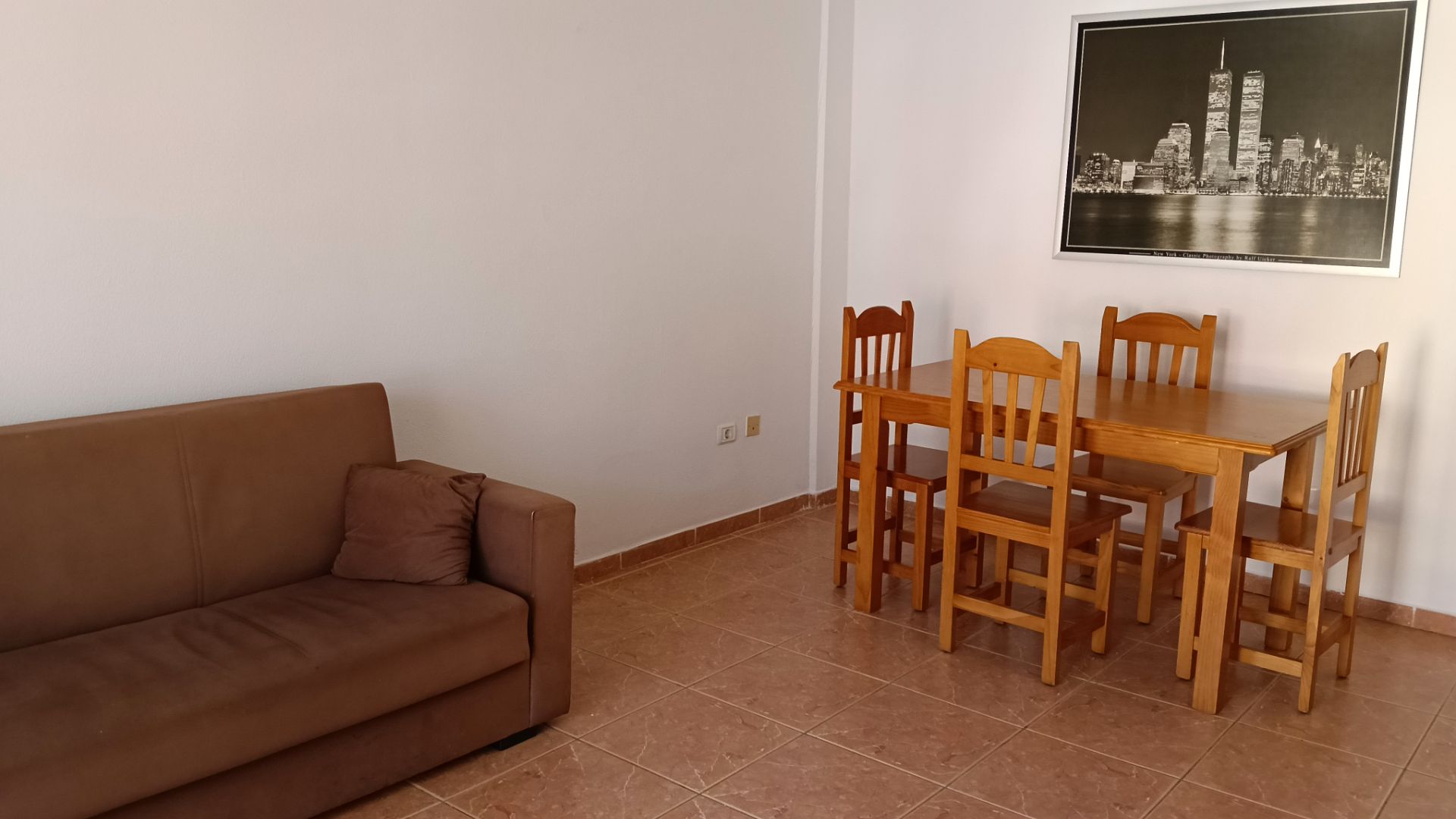Living room of Flat to rent in Candelaria  with Terrace, Furnished and Balcony