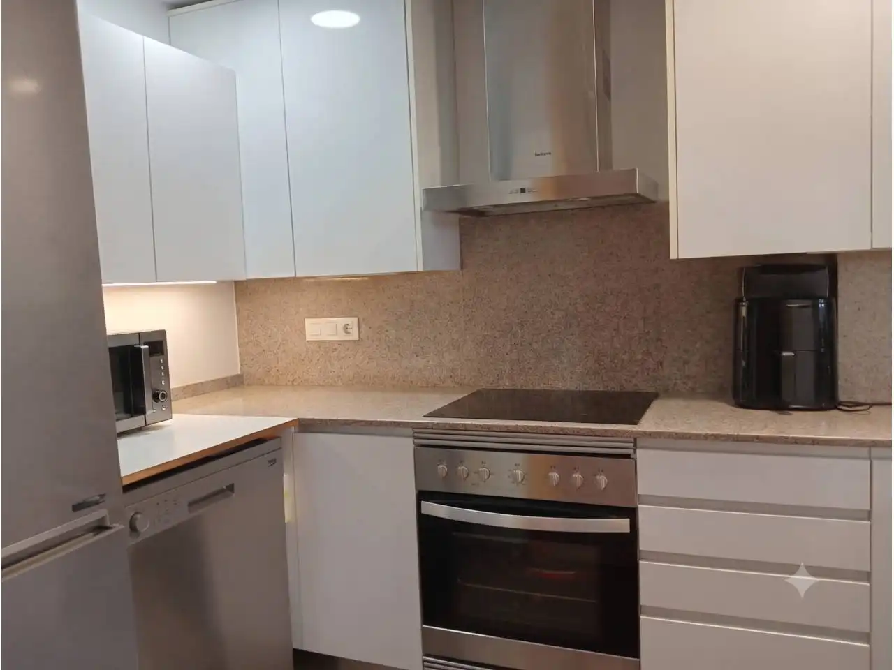 Cocina de Piso en venta en Gironella con Calefacción, Jardín privado y Parquet