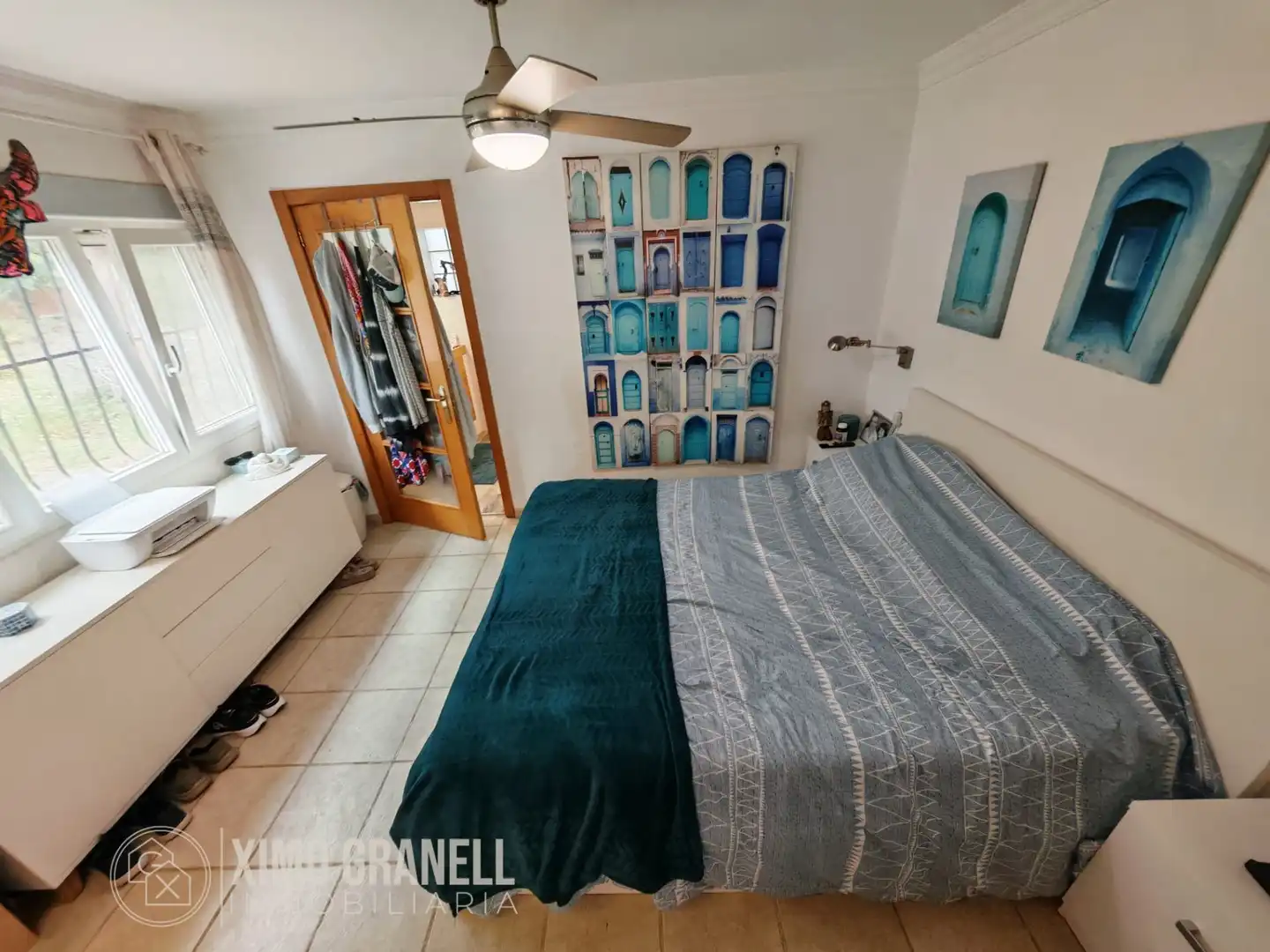 Schlafzimmer von Country house zum Verkauf in Sagunto / Sagunt mit Klimaanlage, Heizung und Privatgarten