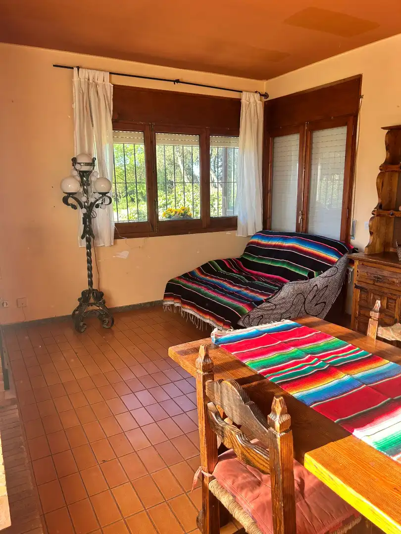 Living room of Houses for sale in Girona  with Heating, Private garden and Terrace