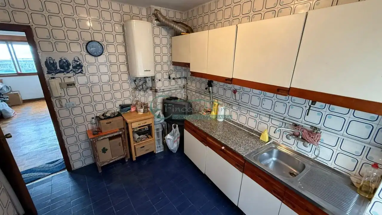 Kitchen of Flat for sale in Vigo   with Storage room