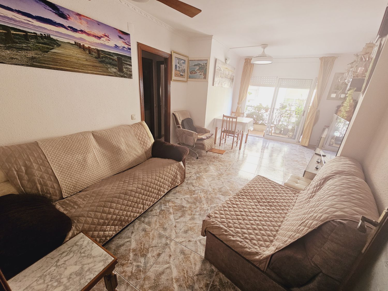Living room of Flat for sale in El Vendrell  with Heating and Terrace