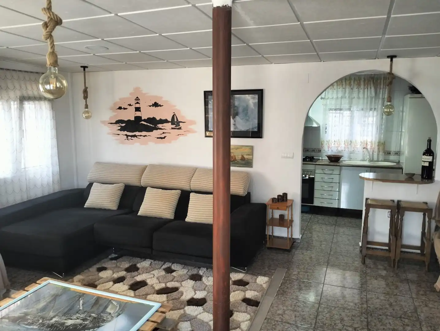 Sala d'estar de Casa o xalet en venda en Murcia amb Calefacció, Jardí privat i Terrassa