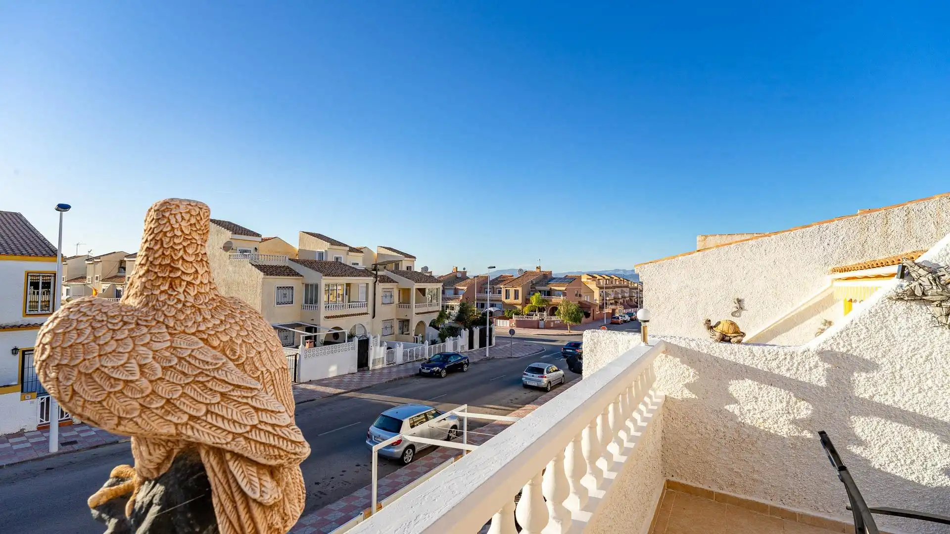 Vista exterior de Casa o chalet en venta en Santa Pola con Jardín privado, Terraza y Piscina comunitaria