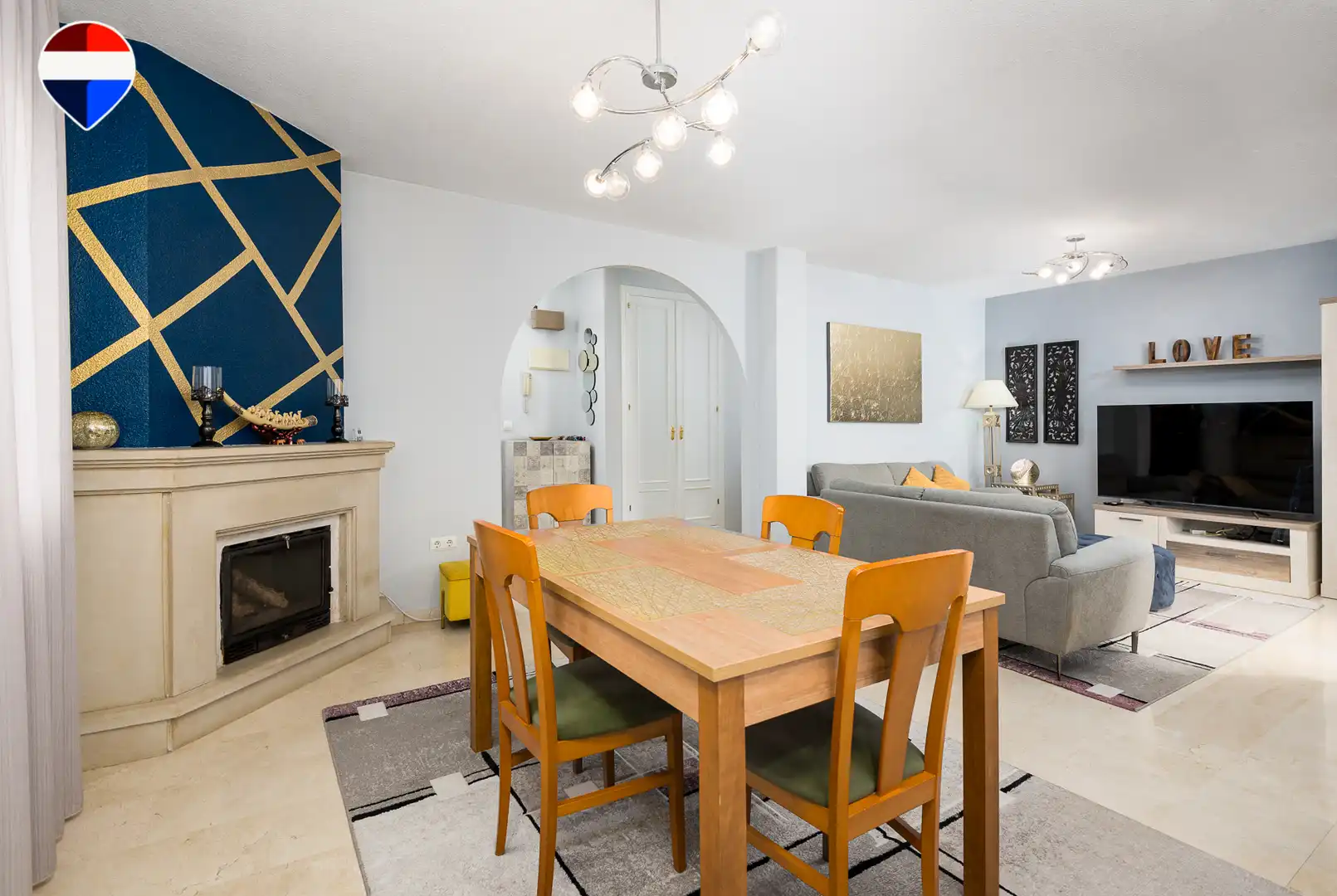 Comedor de Casa o chalet en venta en Mutxamel con Aire acondicionado, Terraza y Piscina