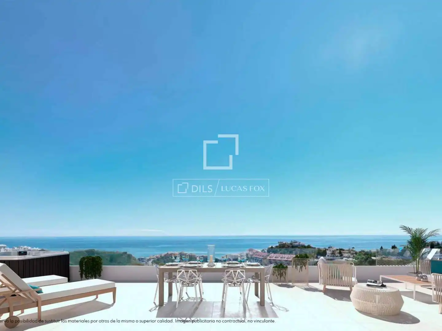 Àtic amb piscina en venda a Playa de los Boliches, imagen 24