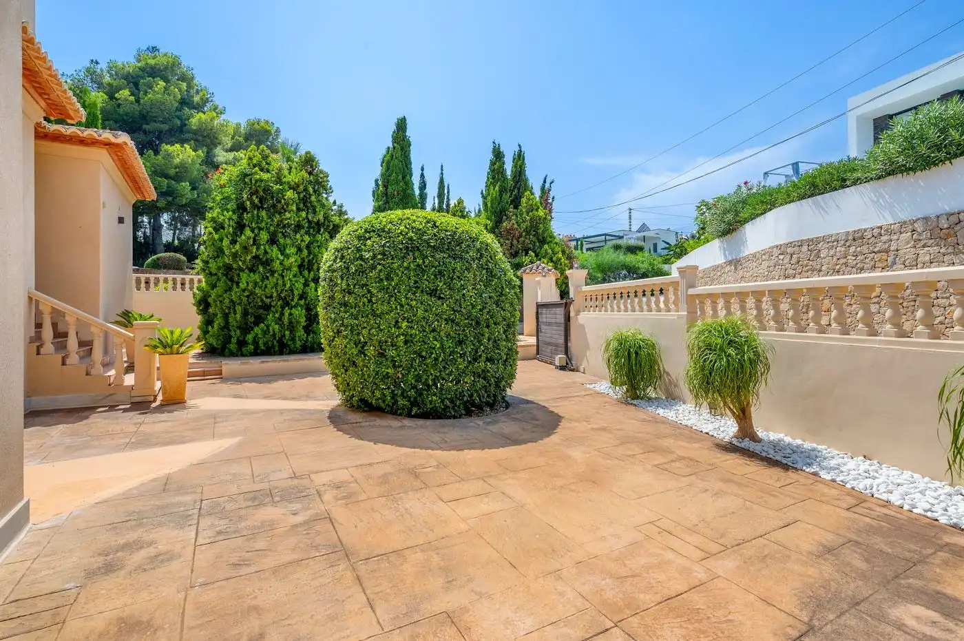 Terraza de Casa o chalet en venta en Benissa con Jardín privado, Terraza y Trastero