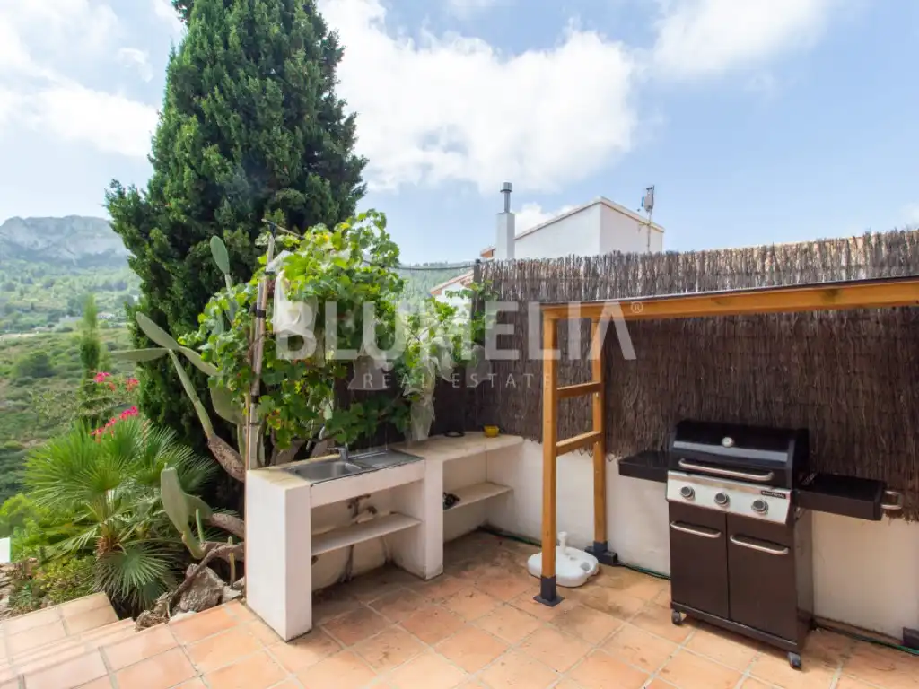 Jardí de Casa o xalet en venda en Dénia amb Aire condicionat, Jardí privat i Piscina