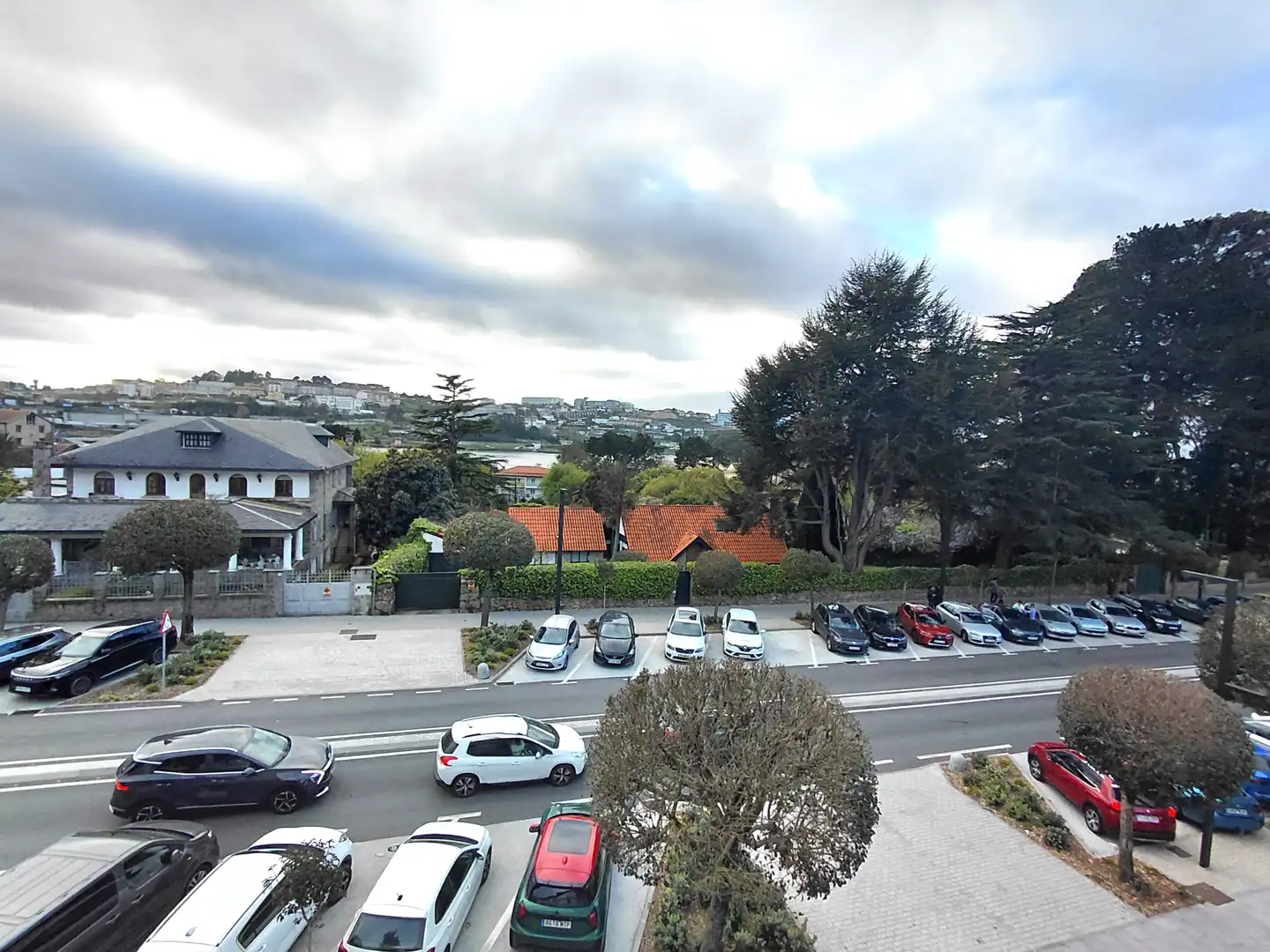 Exterior view of Flat for sale in Oleiros  with Heating, Parquet flooring and Furnished