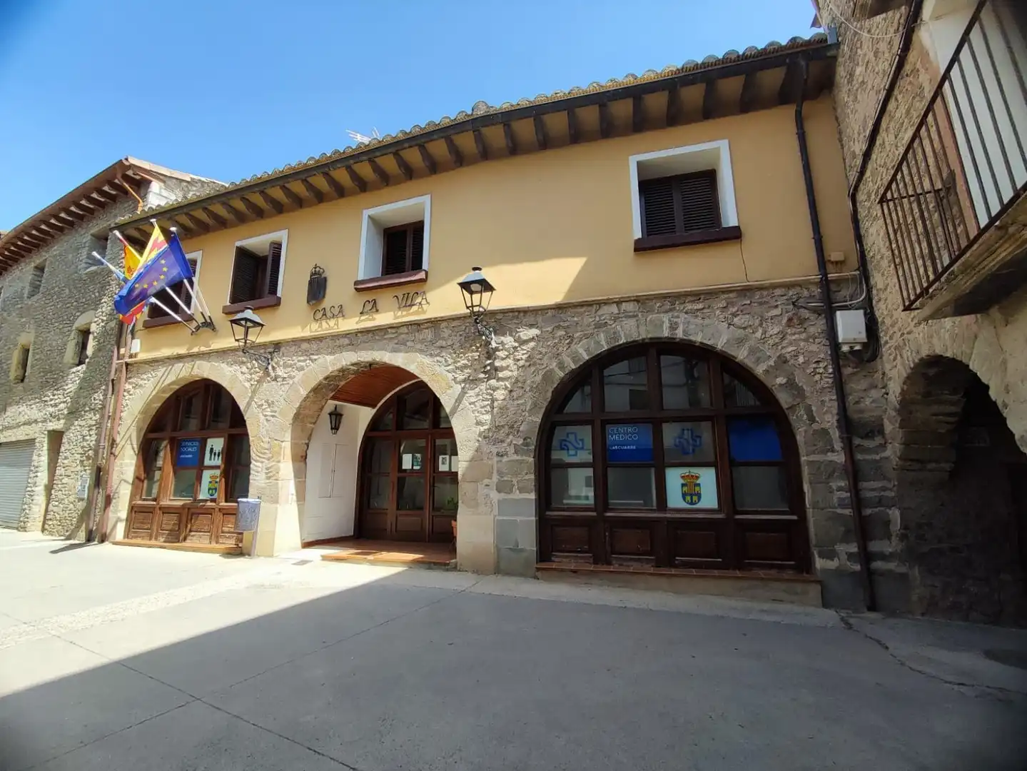 Vista exterior de Finca rústica en venta en Lascuarre con Amueblado