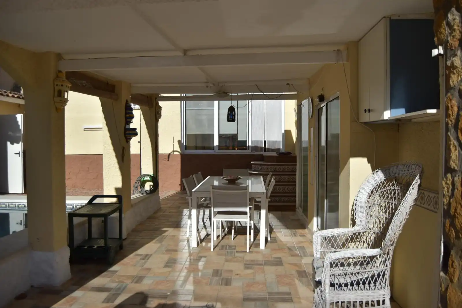 Terrace of Detached homes for sale in L'Eliana  with Air Conditioner, Heating and Private garden