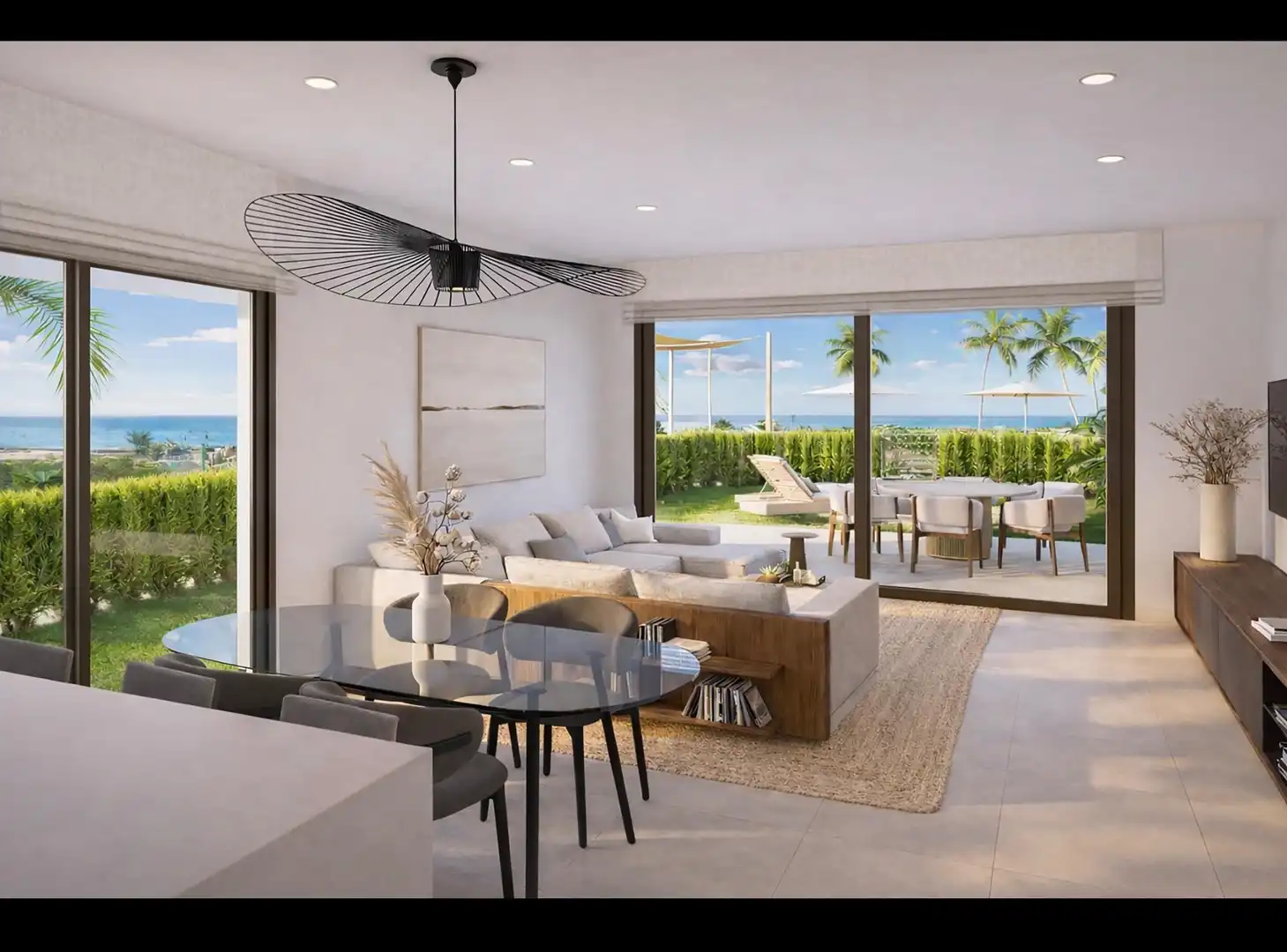 Sala de estar de Casa o chalet en venta en Playa Muchavista