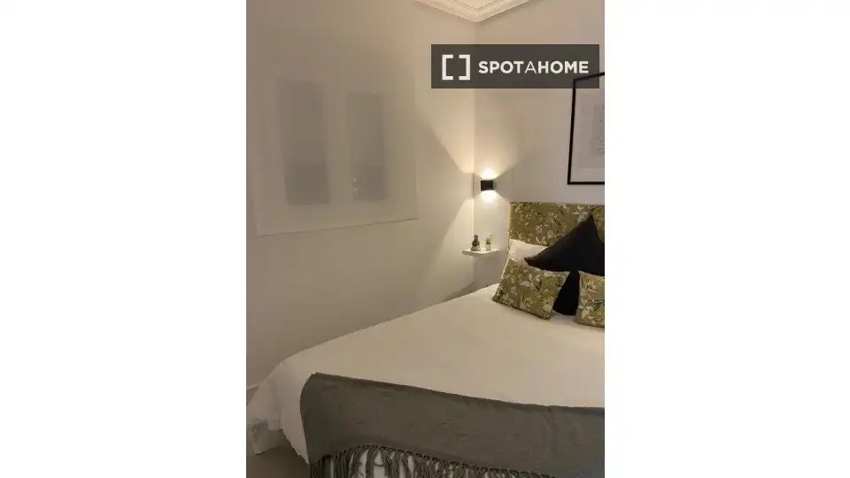Habitación de Piso de alquiler en Madrid con Aire acondicionado, Calefacción y Amueblado
