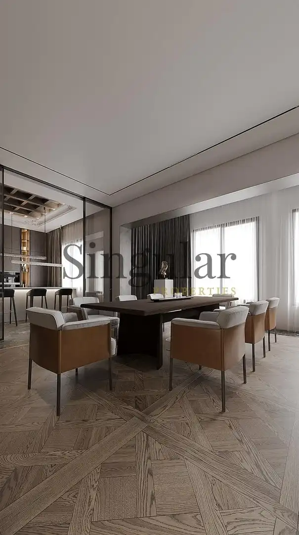 Dining room of Flat for sale in Barcelona  with Air Conditioner and Heating
