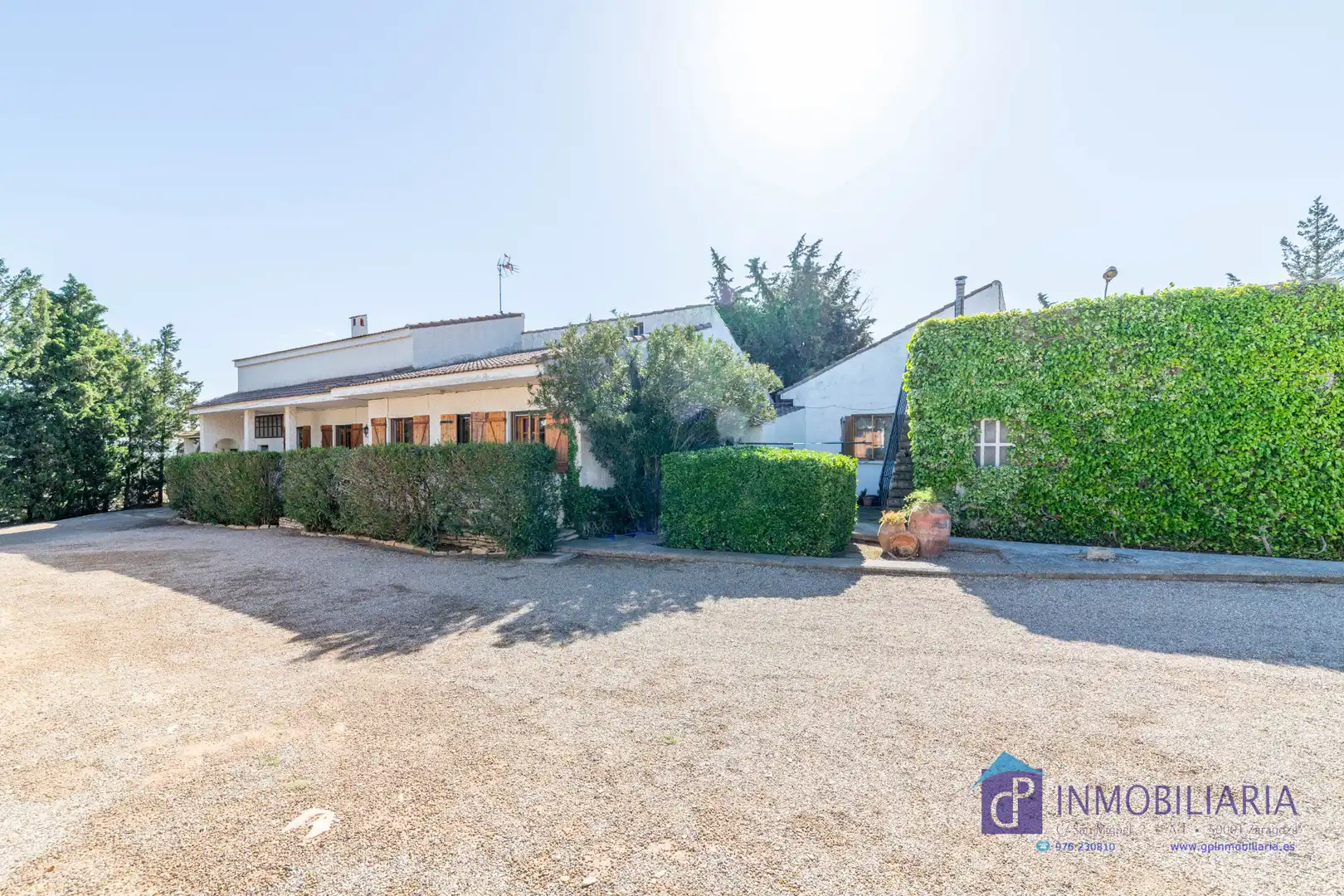 Vista exterior de Casa o chalet en venta en Quinto con Aire acondicionado, Calefacción y Jardín privado