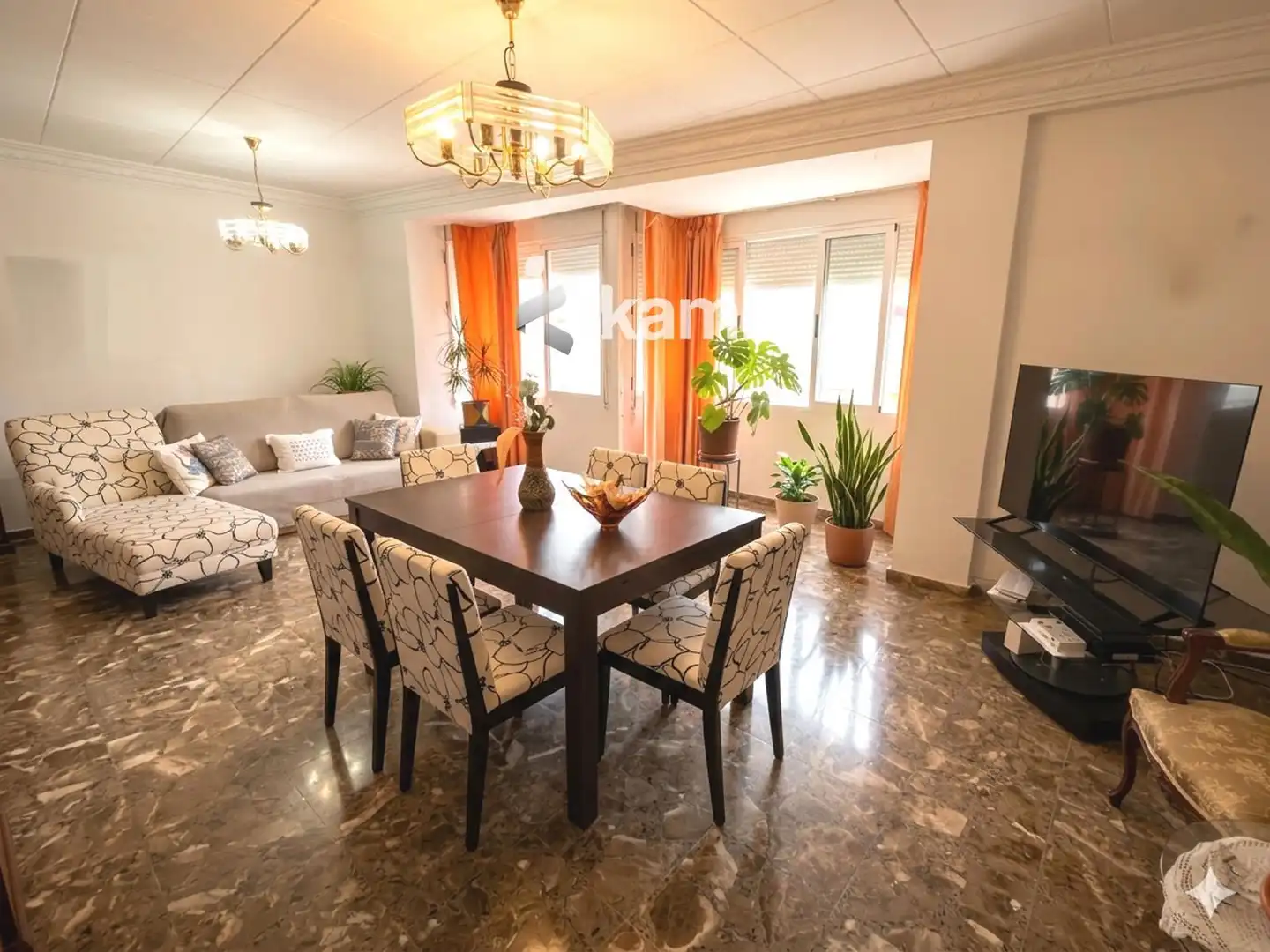 Esszimmer von Dachboden zum Verkauf in La Font d'en Carròs mit Terrasse
