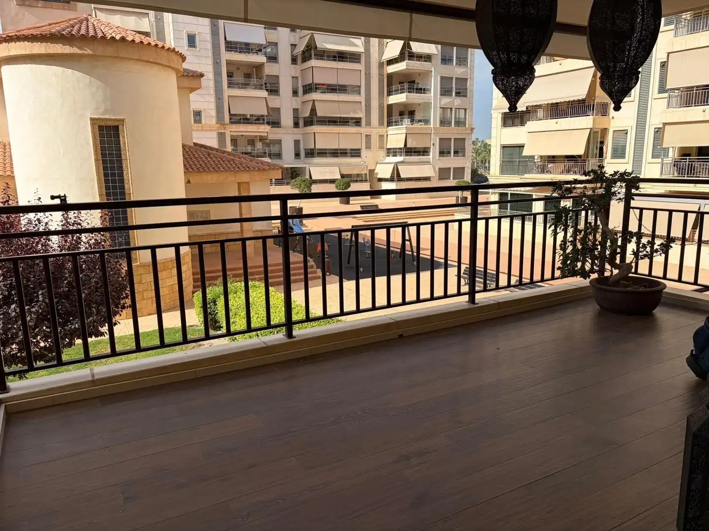 Terrassa de Pis en venda en Elche / Elx amb Aire condicionat, Calefacció i Jardí privat