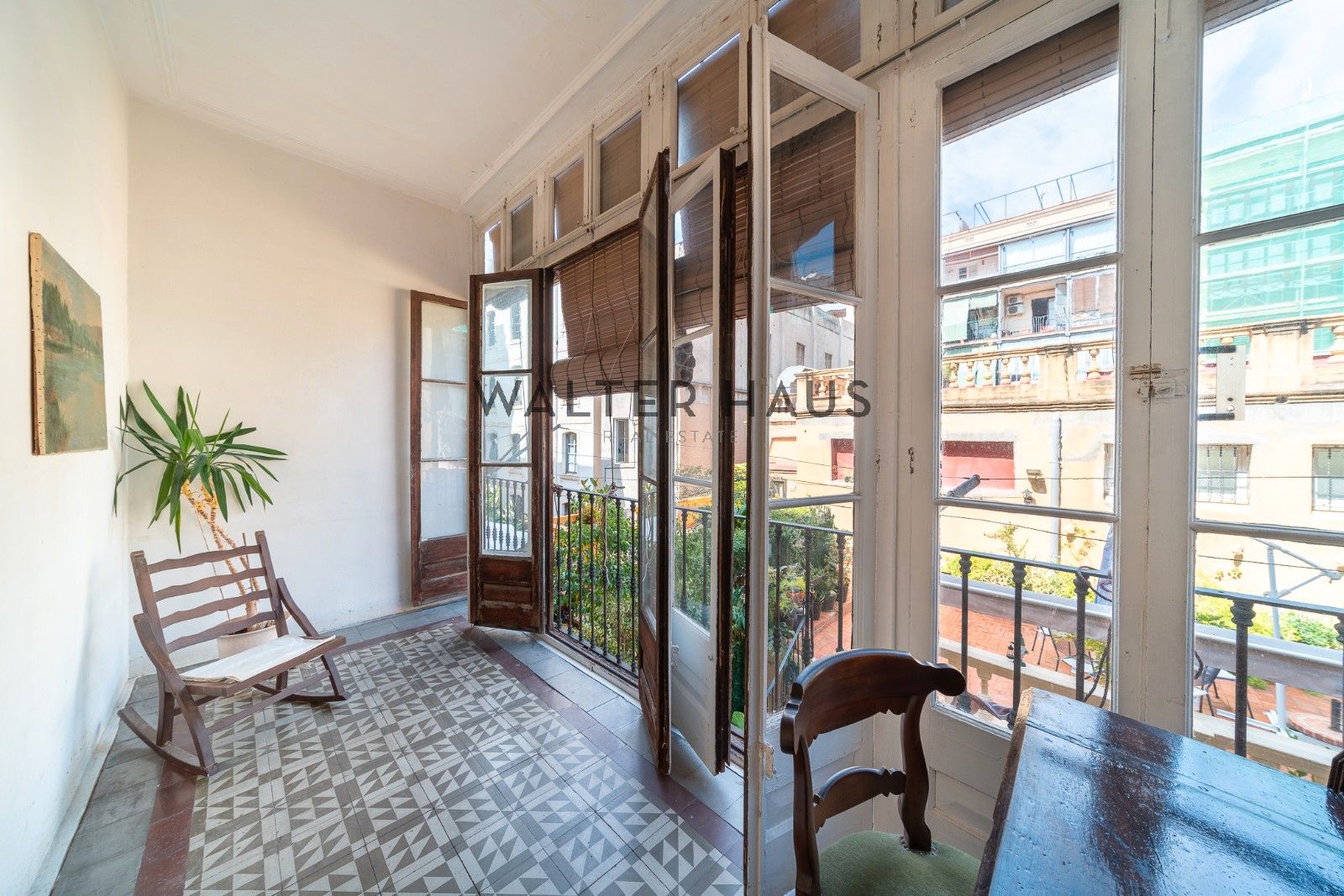 Balcony of Flat for sale in  Barcelona Capital  with Heating and Balcony