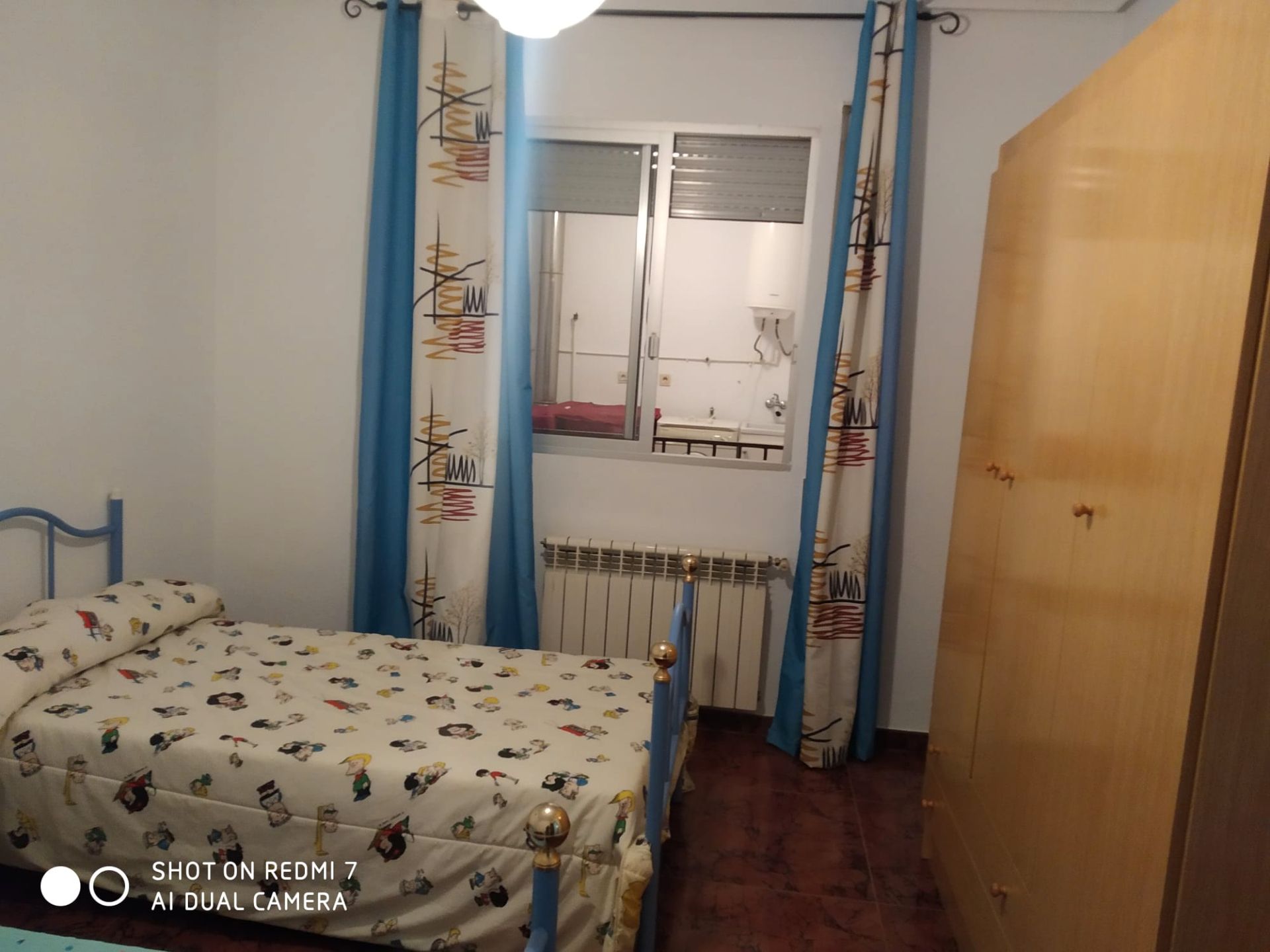 Bedroom of Flat for rent in Mancha Real  with Air Conditioner, Heating and Terrace