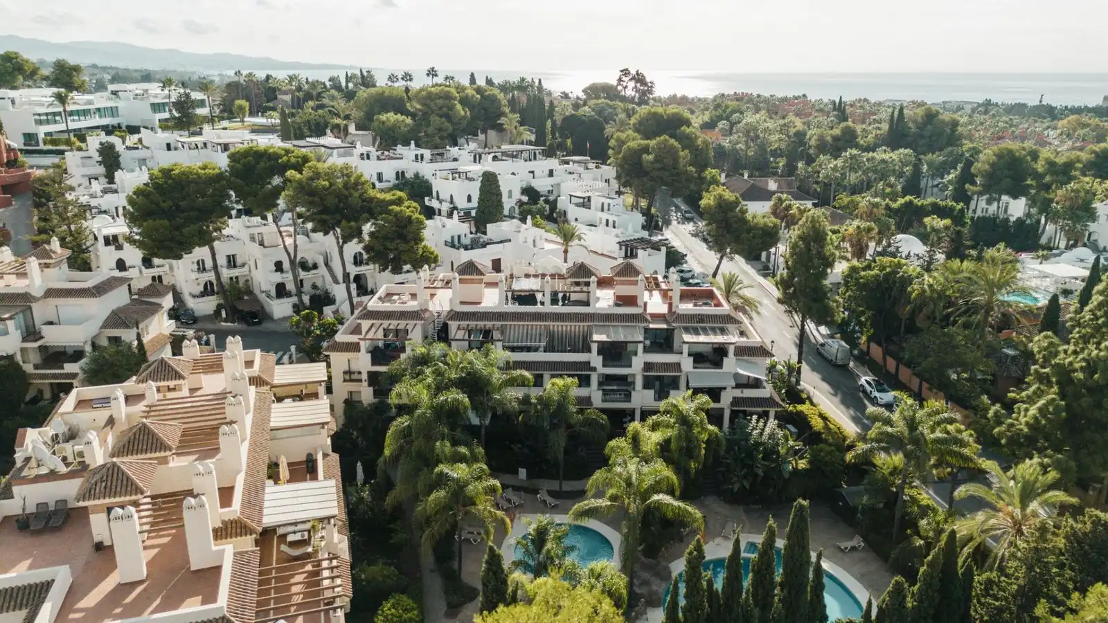 Vista exterior de Apartament en venda en Marbella amb Aire condicionat, Terrassa i Traster