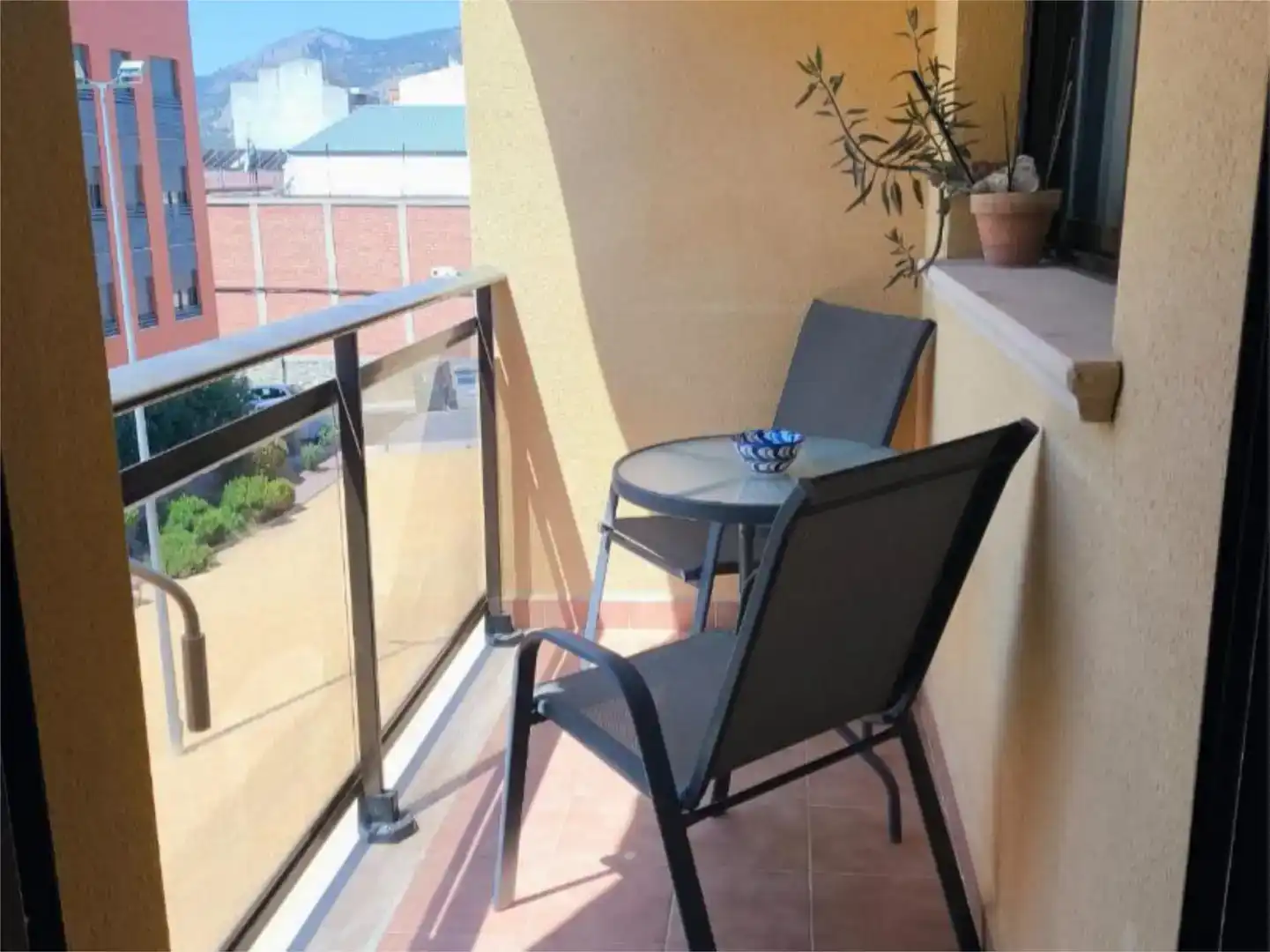 Terrasse von Wohnung zum Verkauf in Onil mit Balkon