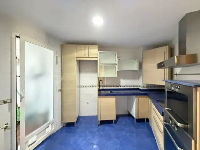Cocina de Casa adosada en venta en Badajoz con Terraza, Trastero y Balcón