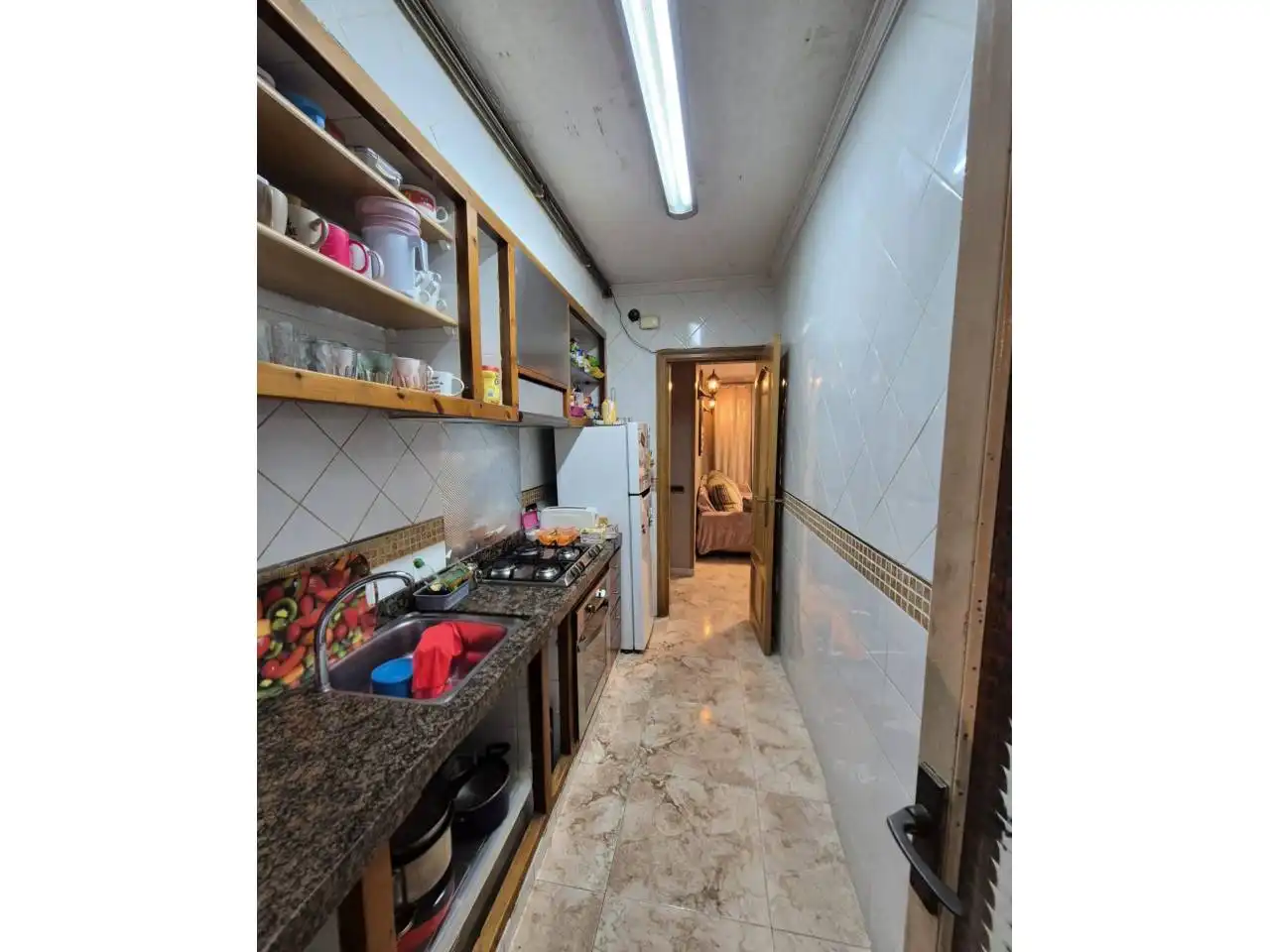 Cocina de Piso en venta en Terrassa con Aire acondicionado, Calefacción y Amueblado
