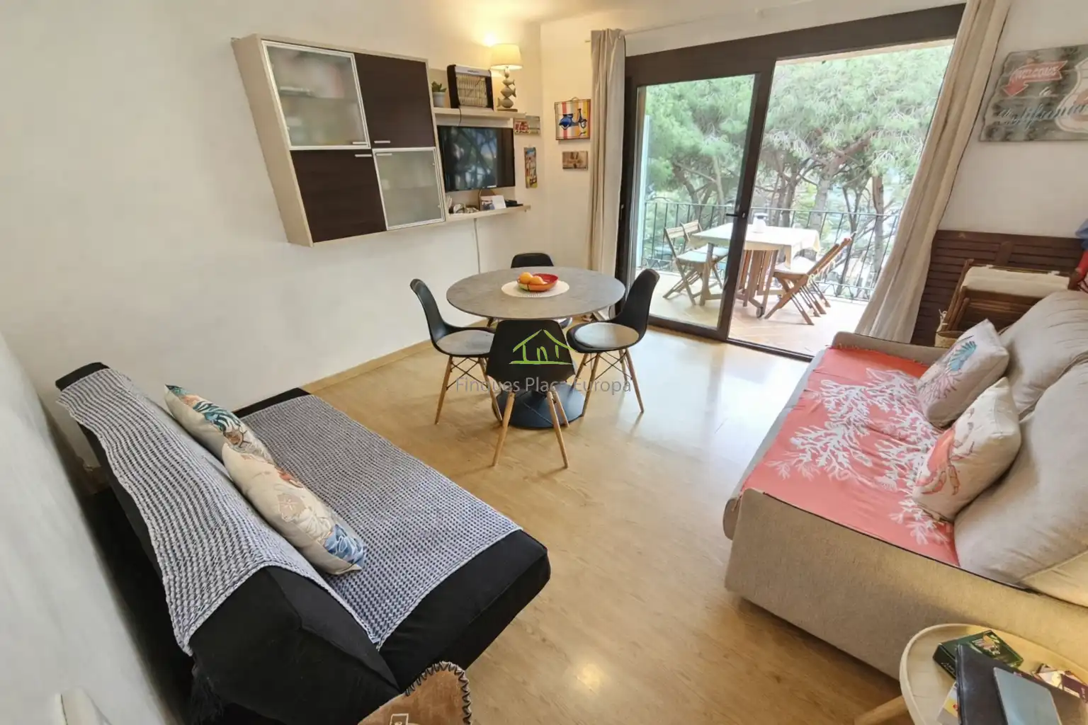 Sala d'estar de Apartament en venda en Calonge i Sant Antoni amb Aire condicionat, Calefacció i Terrassa