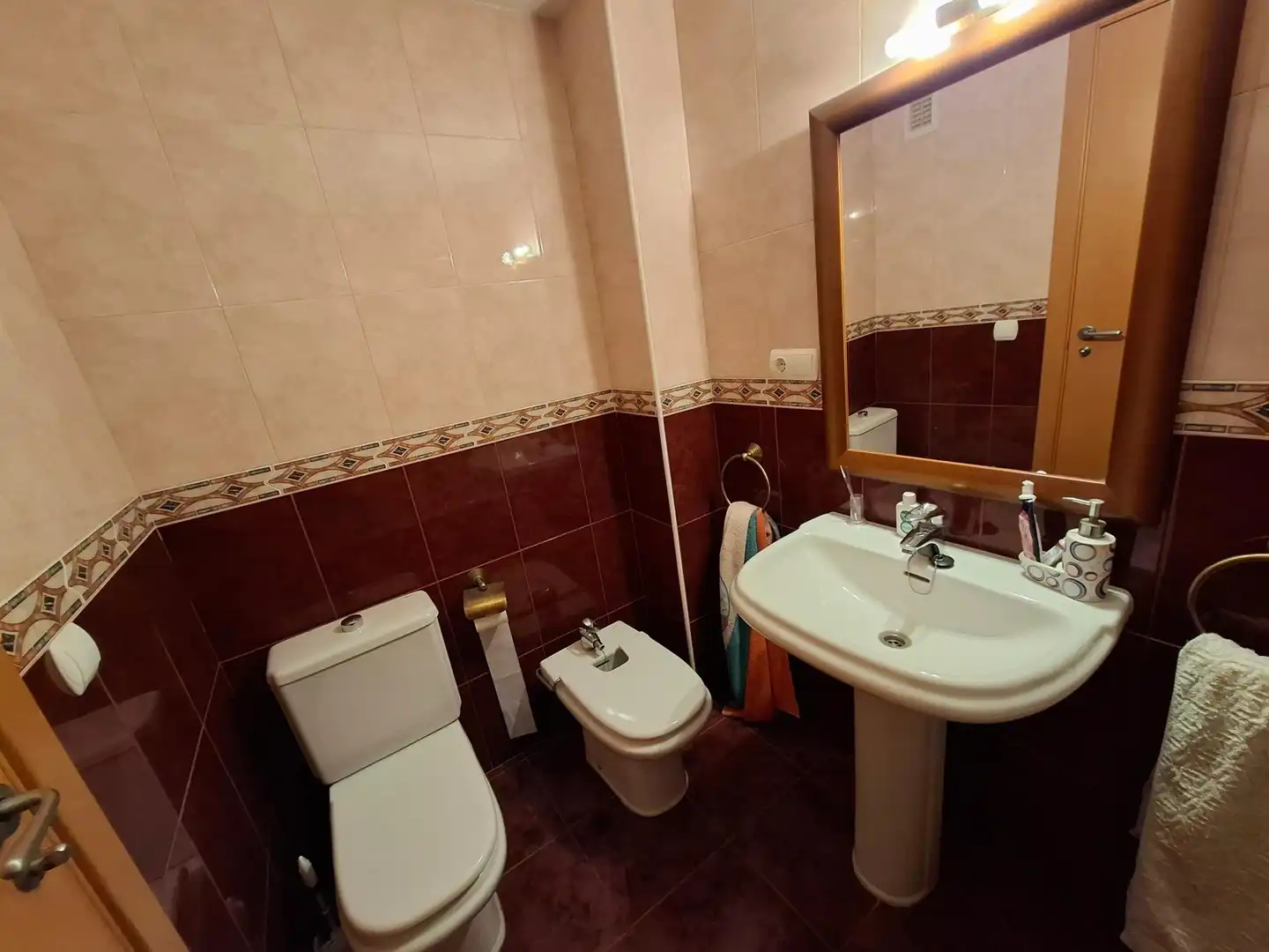 Baño de Dúplex en venta en L'Olleria con Balcón