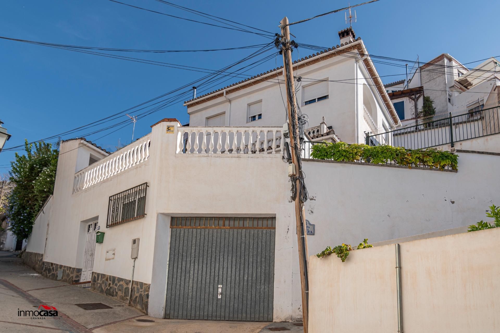 Exterior view of House or chalet for sale in  Granada Capital  with Heating, Parquet flooring and Terrace