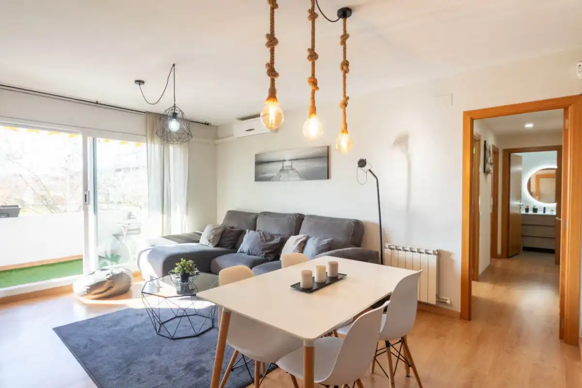 Sala de estar de Piso en venta en Terrassa con Calefacción y Balcón