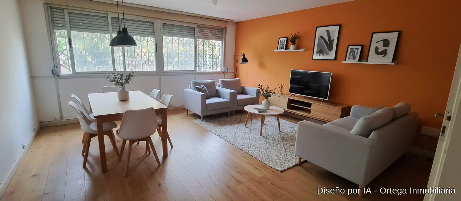 Wohnzimmer von Wohnung zum Verkauf in Terrassa