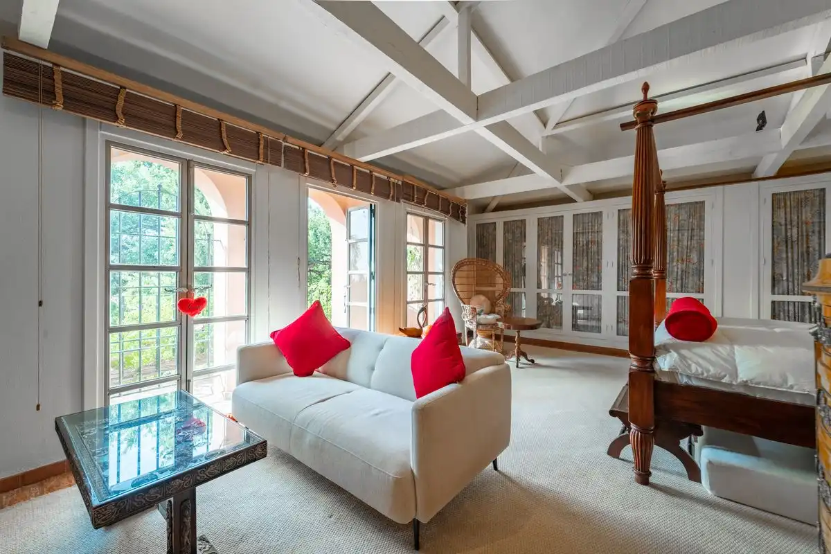 Living room of Houses for rent in Benahavís  with Air Conditioner, Heating and Private garden