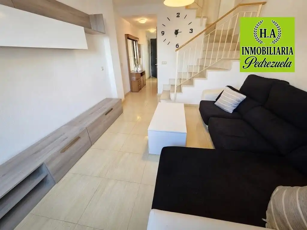 Wohnzimmer von Maisonette zur Miete in El Molar (Madrid) mit Heizung