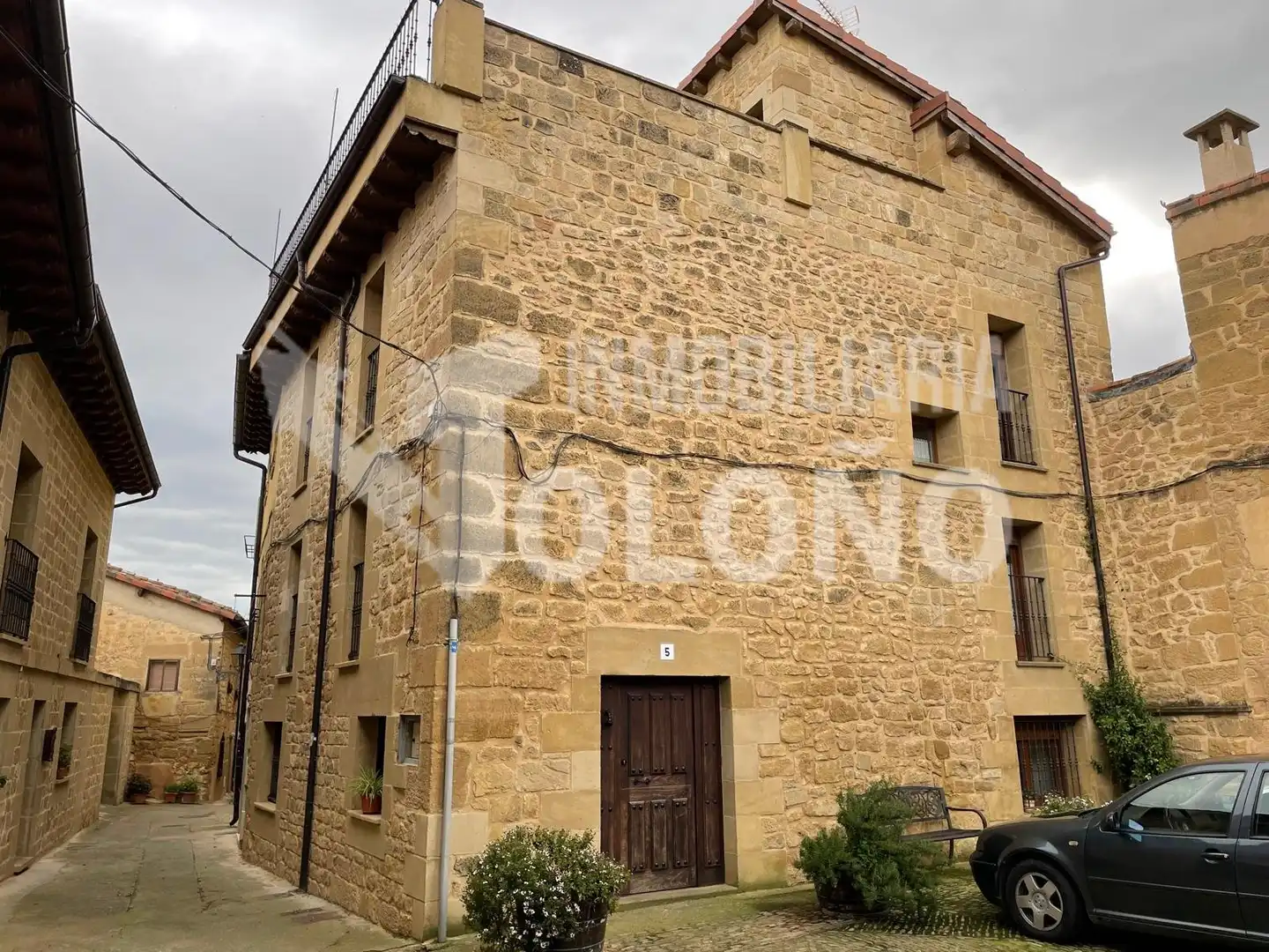 Vista exterior de Casa o xalet en venda en Sajazarra amb Calefacció, Terrassa i Forn