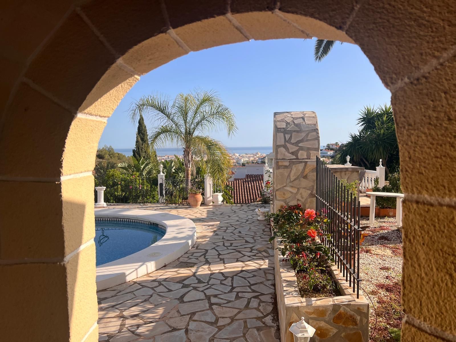 Garden of House or chalet for sale in Dénia  with Air Conditioner, Heating and Private garden