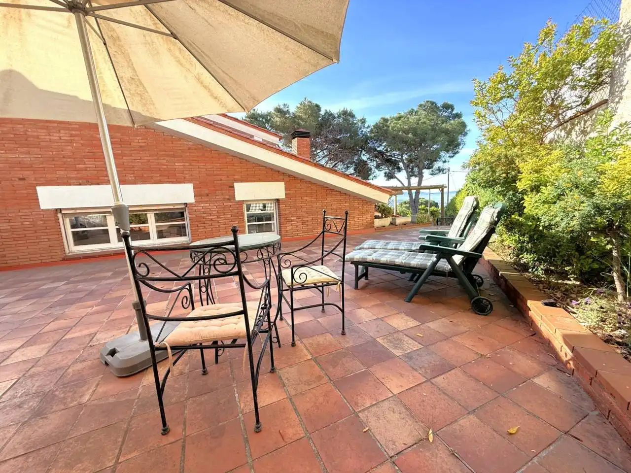 Terrassa de Casa o xalet en venda en L'Ametlla del Vallès amb Calefacció, Jardí privat i Terrassa