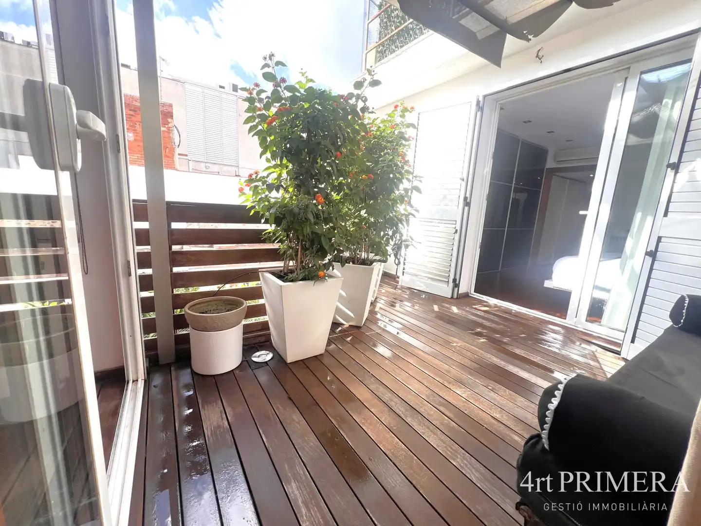 Terraza de Casa o chalet en venta en Granollers con Aire acondicionado, Calefacción y Parquet