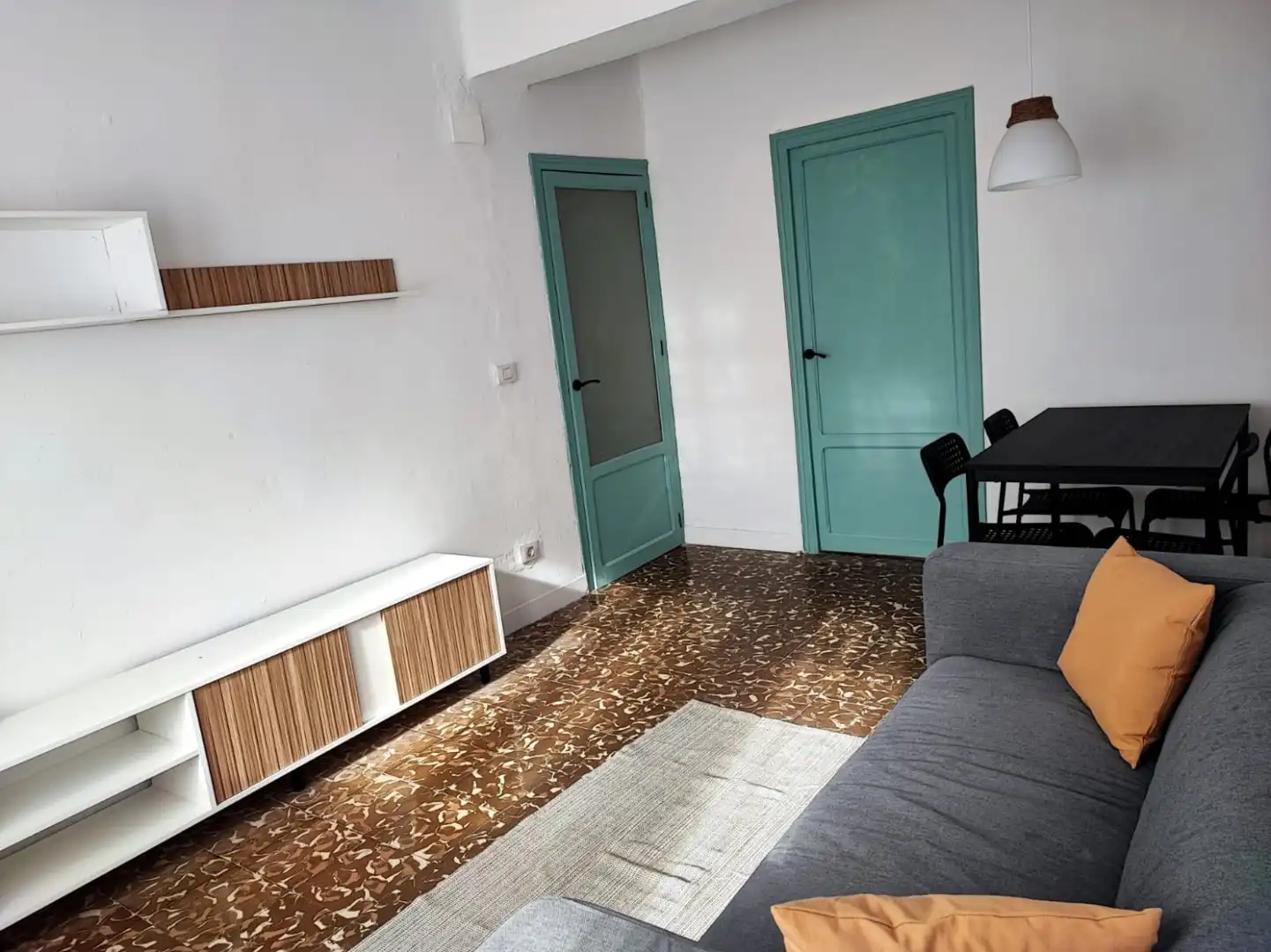 Sala de estar de Piso en venta en L'Alcora con Amueblado