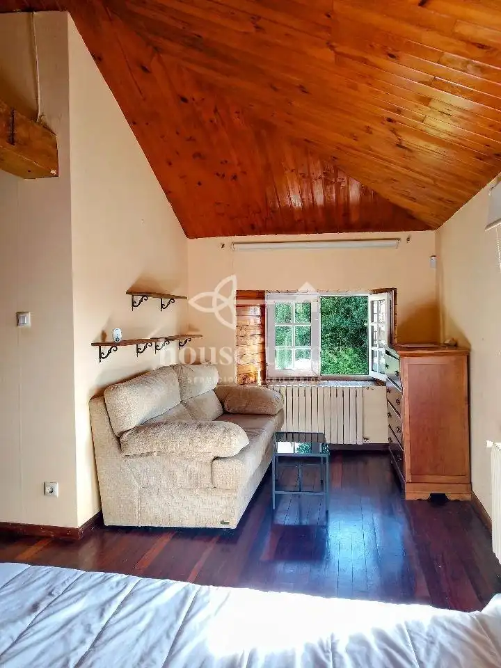 Living room of Houses for sale in As Somozas   with Heating, Private garden and Terrace