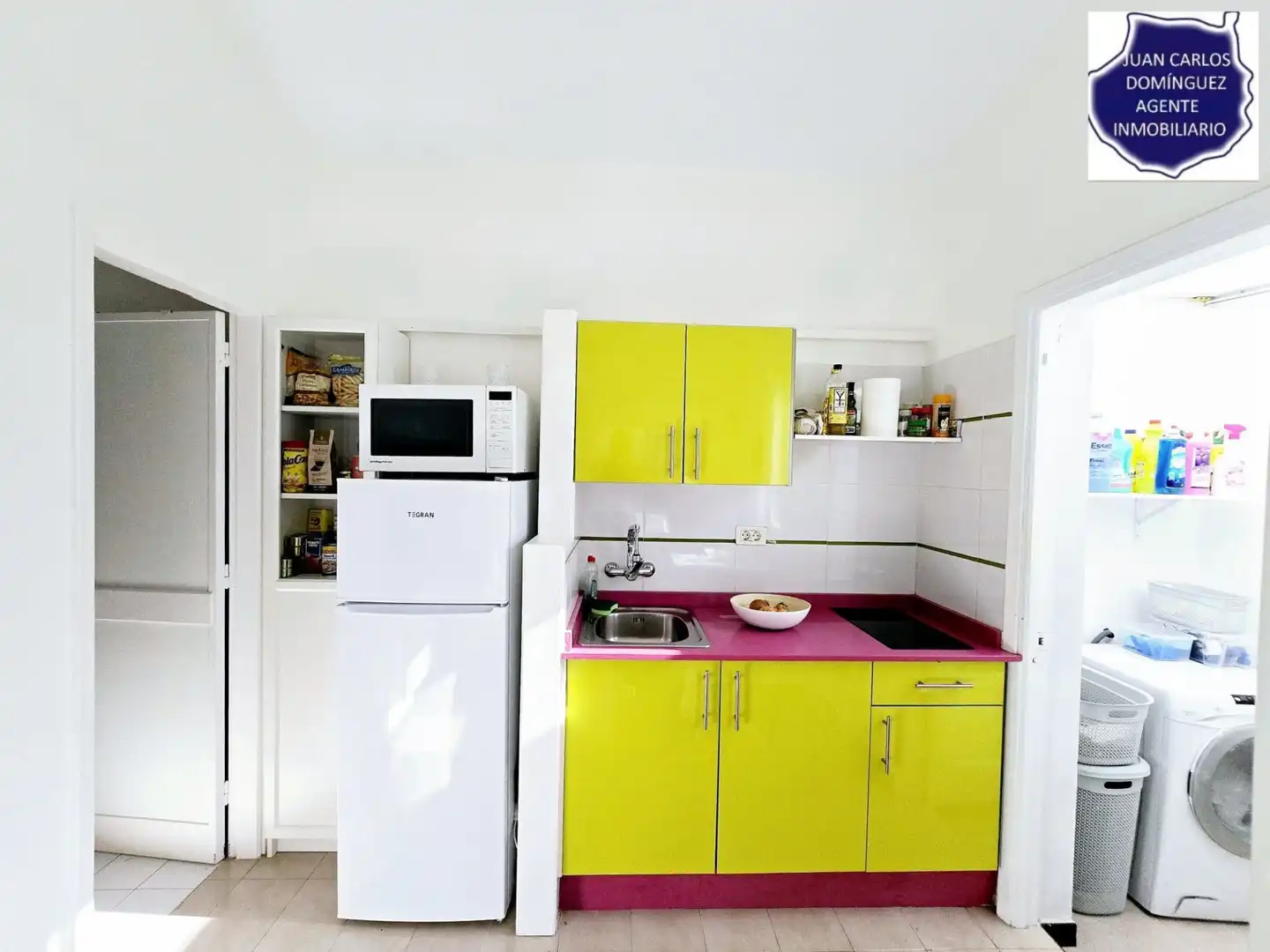 Küche von Haus oder Chalet zur Miete in San Bartolomé de Tirajana mit Privatgarten, Terrasse und Möbliert