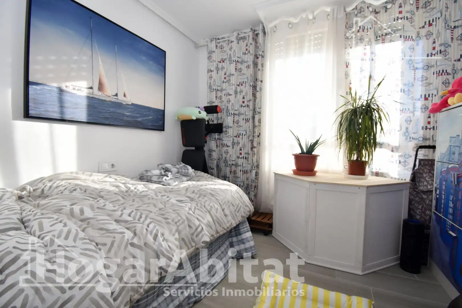 Bedroom of Flat for sale in Vila-real  with Air Conditioner, Heating and Furnished