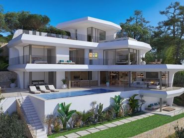 Xalet amb piscina en venda a Altea la Vella