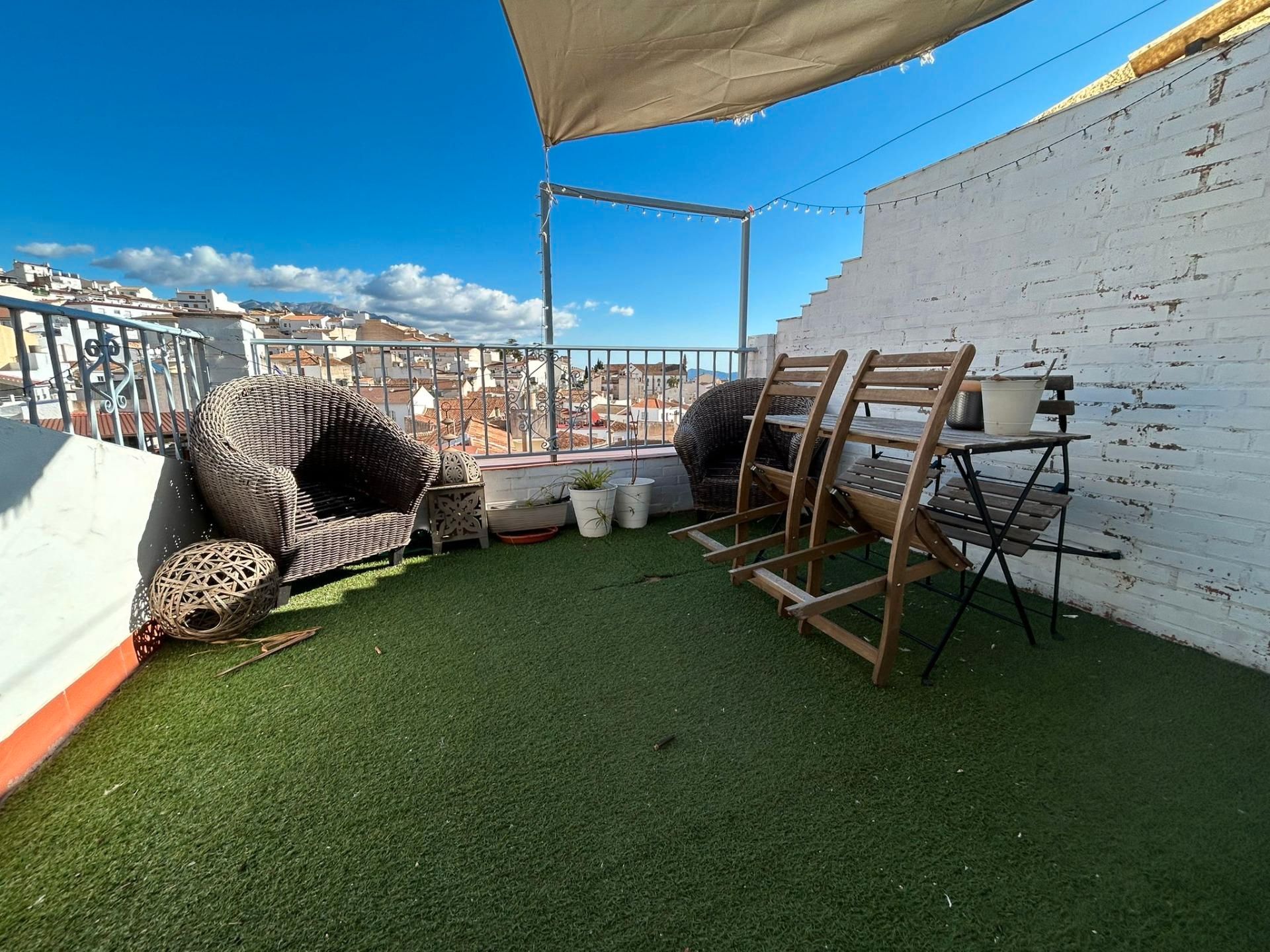 Terraza de Casa adosada en venta en Periana