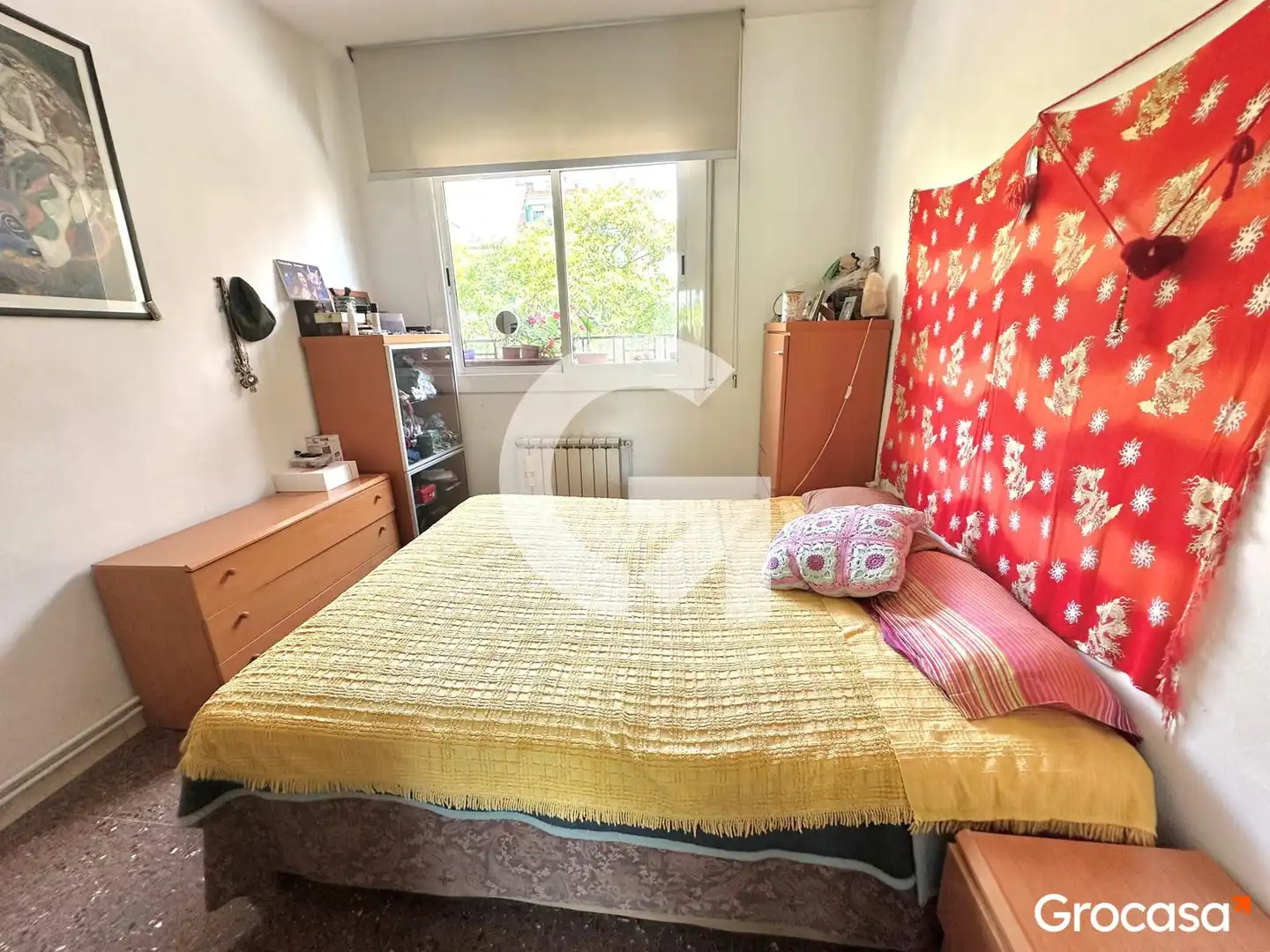 Bedroom of Flat for sale in Barcelona  with Air Conditioner, Heating and Oven