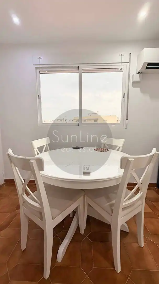 Dining room of Flat for rent in Valencia  with Air Conditioner, Furnished and Balcony