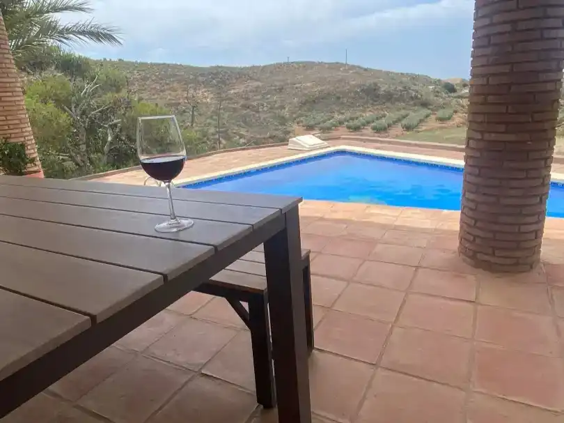 Terraza de Casa o chalet en venta en Mazarrón con Aire acondicionado, Piscina y Balcón